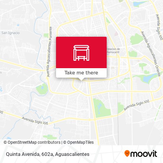 Quinta Avenida, 602a map