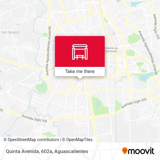 Mapa de Quinta Avenida, 602a