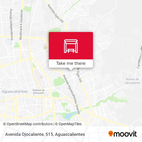Avenida Ojocaliente, 515 map