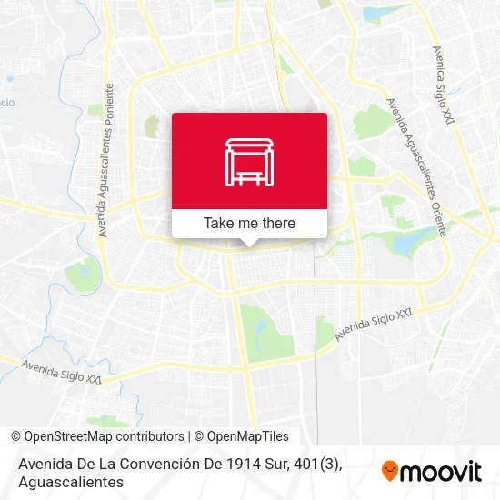 Mapa de Avenida De La Convención De 1914 Sur, 401(3)