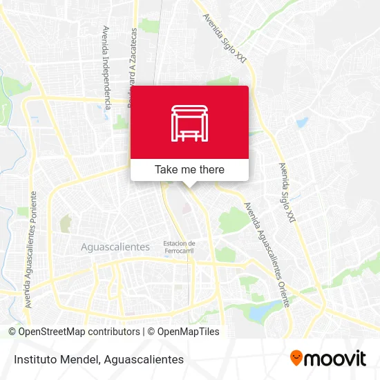 Instituto Mendel map