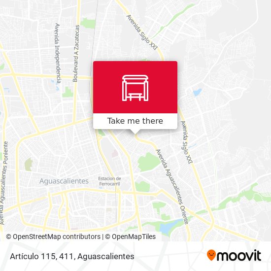 Artículo 115, 411 map