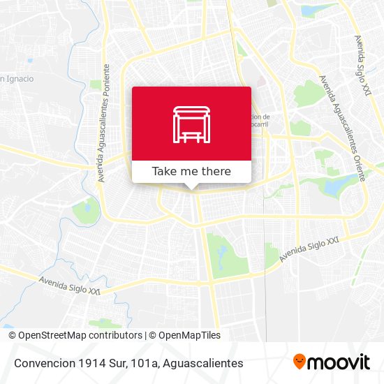 Mapa de Convencion 1914 Sur, 101a