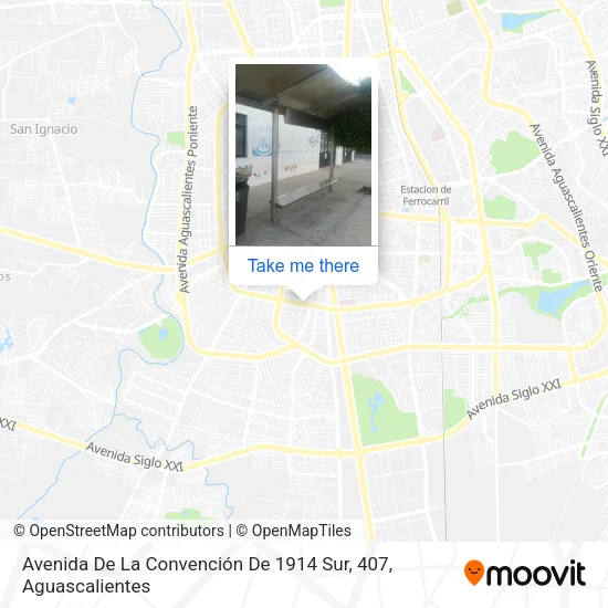 Avenida De La Convención De 1914 Sur, 407 map