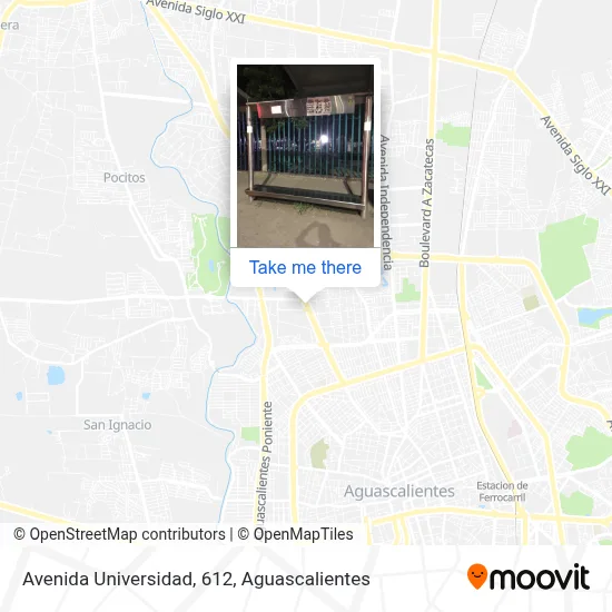 Avenida Universidad, 612 map