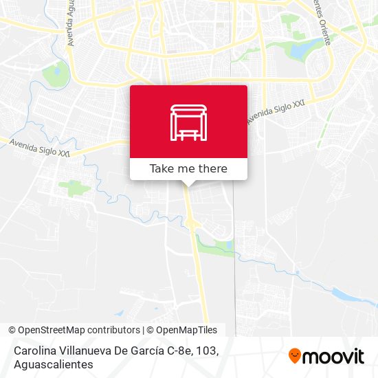 Mapa de Carolina Villanueva De García C-8e, 103