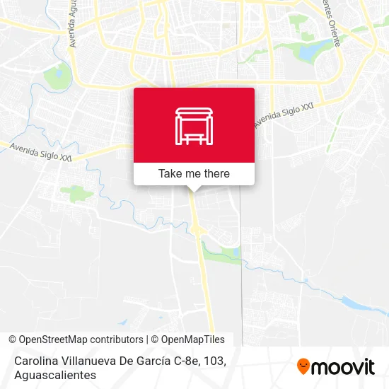 Mapa de Carolina Villanueva De García C-8e, 103