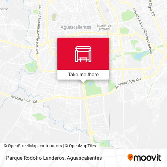 Mapa de Parque Rodolfo Landeros