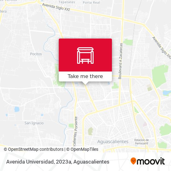 Avenida Universidad, 2023a map