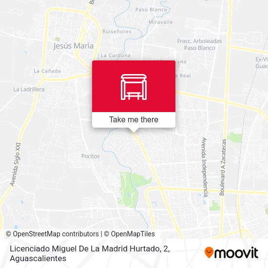 Mapa de Licenciado Miguel De La Madrid Hurtado, 2