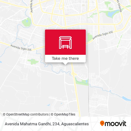 Avenida Mahatma Gandhi, 234 map