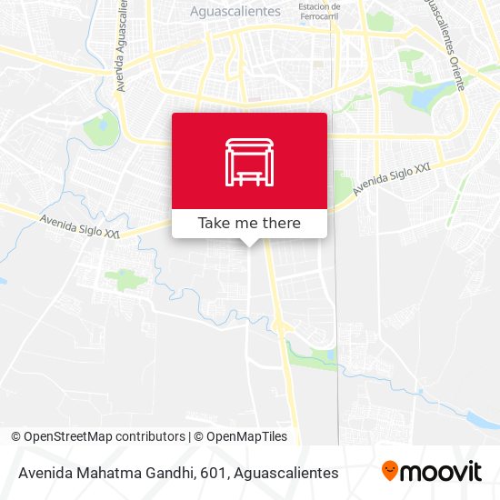 Avenida Mahatma Gandhi, 601 map