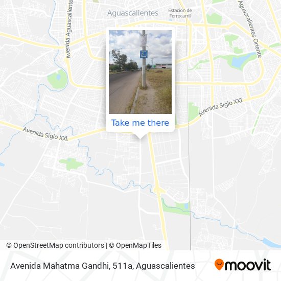 Mapa de Avenida Mahatma Gandhi, 511a