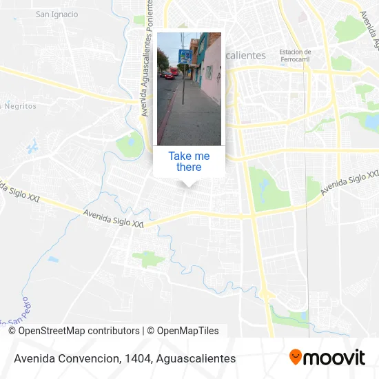 Avenida Convencion, 1404 map