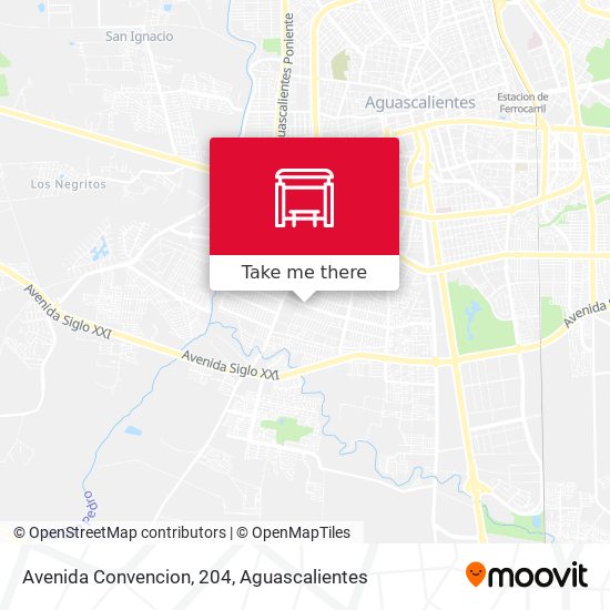 Mapa de Avenida Convencion, 204