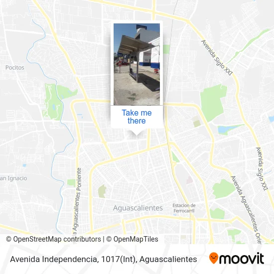 Avenida Independencia, 1017(Int) map