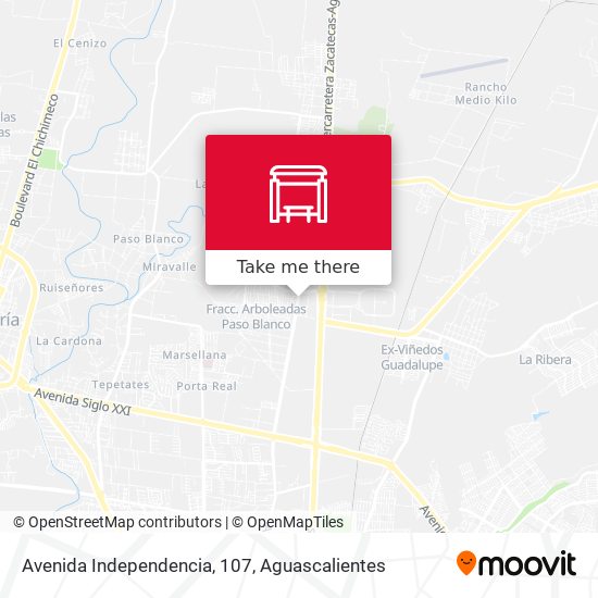 Avenida Independencia, 107 map