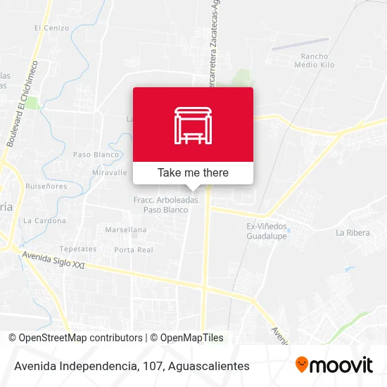 Avenida Independencia, 107 map