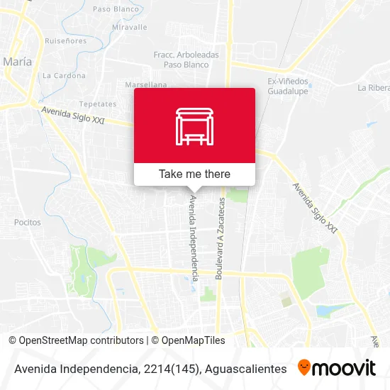 Avenida Independencia, 2214(145) map