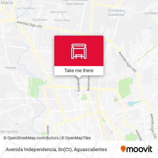 Avenida Independencia, Sn(Ct) map