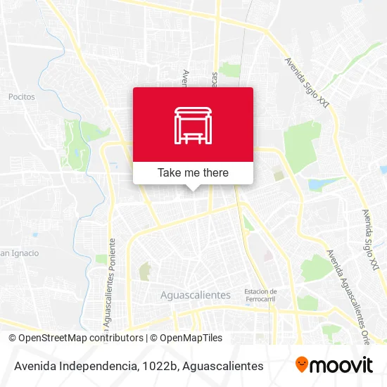 Avenida Independencia, 1022b map