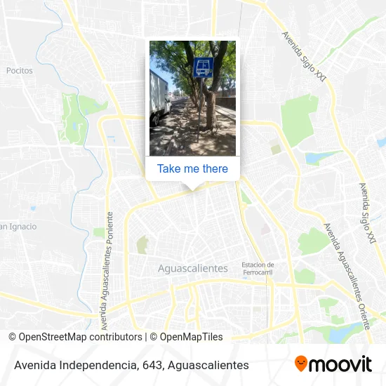 Avenida Independencia, 643 map