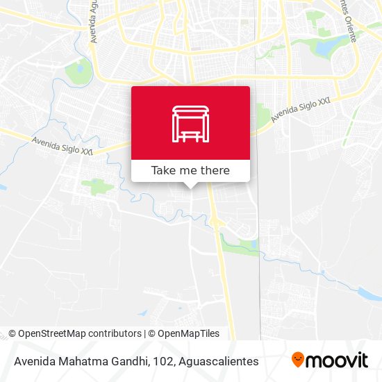 Avenida Mahatma Gandhi, 102 map