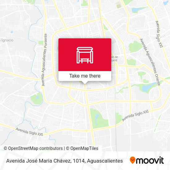 Mapa de Avenida José Maria Chávez, 1014