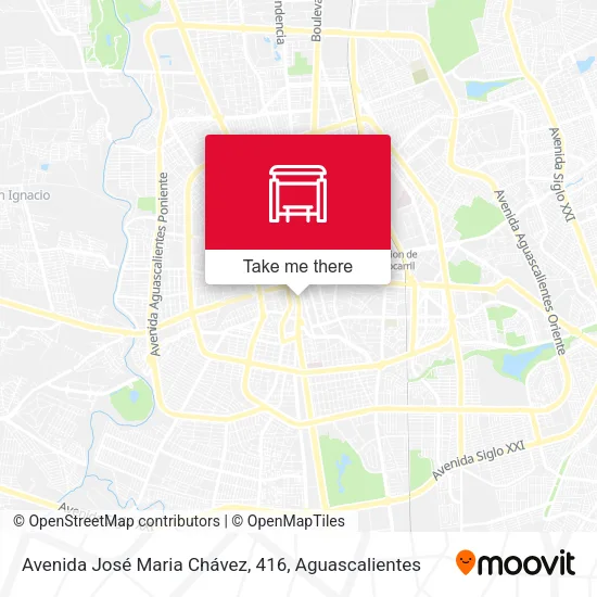 Mapa de Avenida José Maria Chávez, 416
