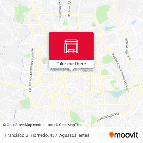 Francisco G. Hornedo, 437 map