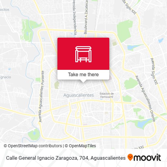 Calle General Ignacio Zaragoza, 704 map