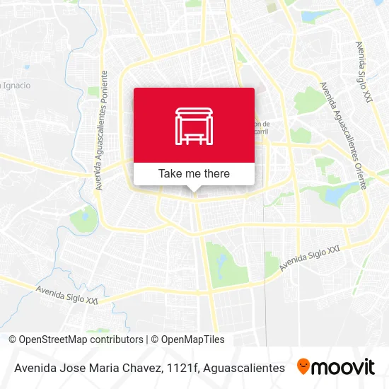 Avenida Jose Maria Chavez, 1121f map