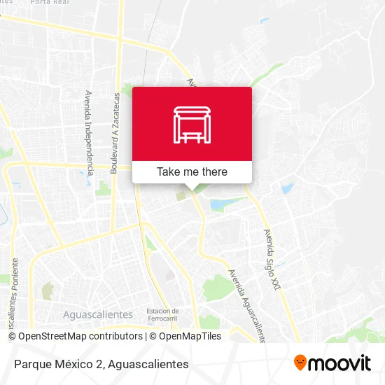 Mapa de Parque México 2