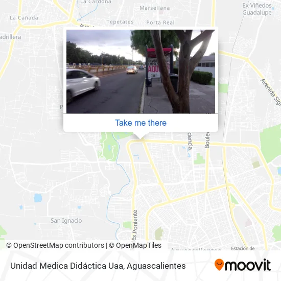 Mapa de Unidad Medica Didáctica Uaa