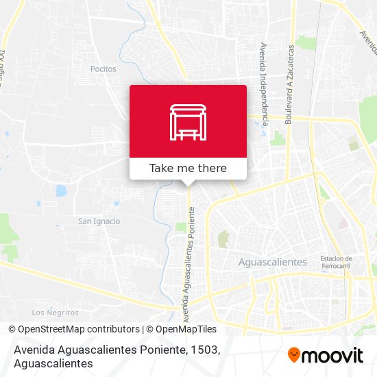 Avenida Aguascalientes Poniente, 1503 map