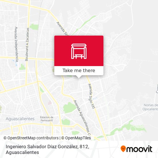 Ingeniero Salvador Díaz González, 812 map