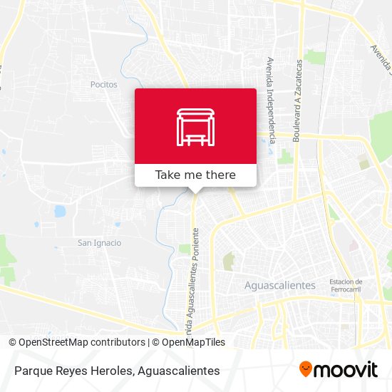 Parque Reyes Heroles map
