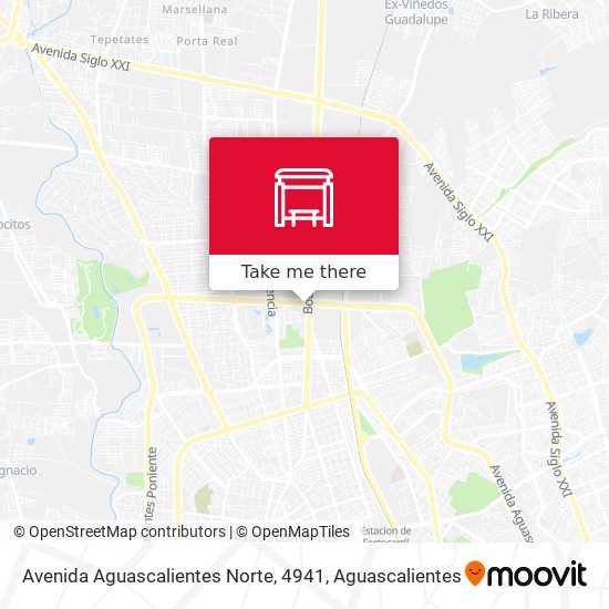 Avenida Aguascalientes Norte, 4941 map