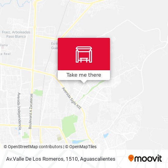 Av.Valle De Los Romeros, 1510 map