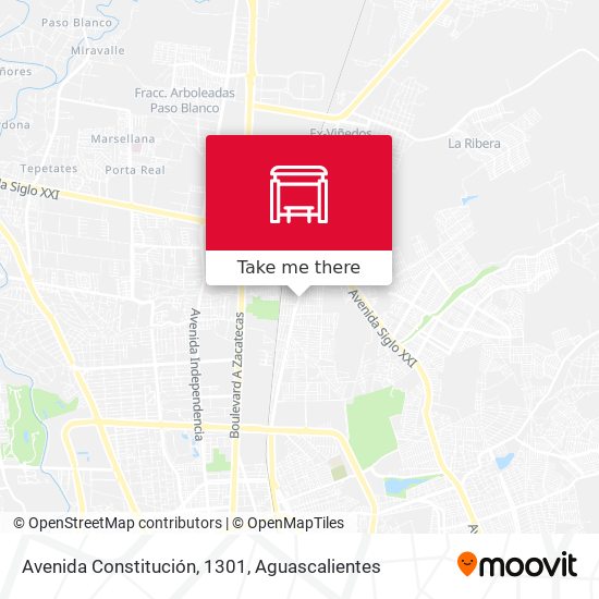 Avenida Constitución, 1301 map