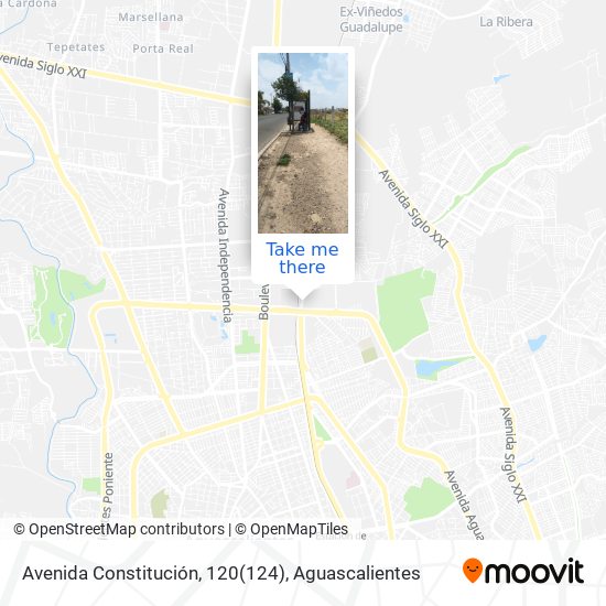 Avenida Constitución, 120(124) map