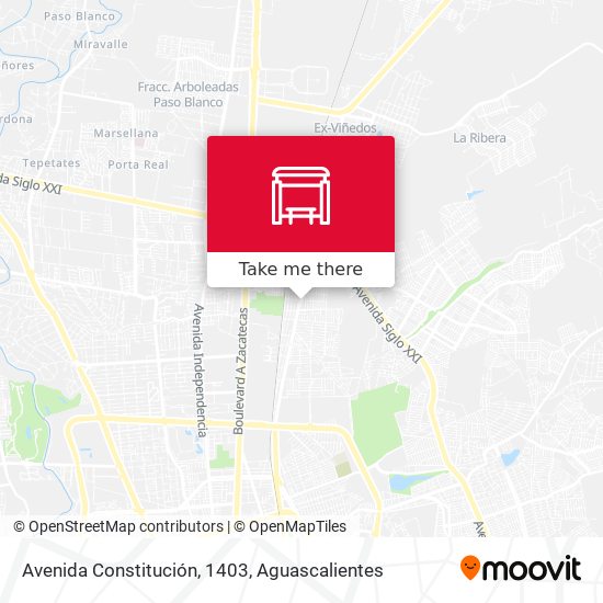 Avenida Constitución, 1403 map