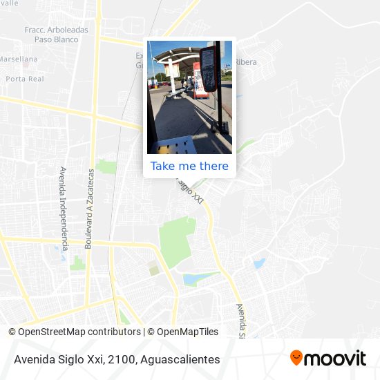 Avenida Siglo Xxi, 2100 map