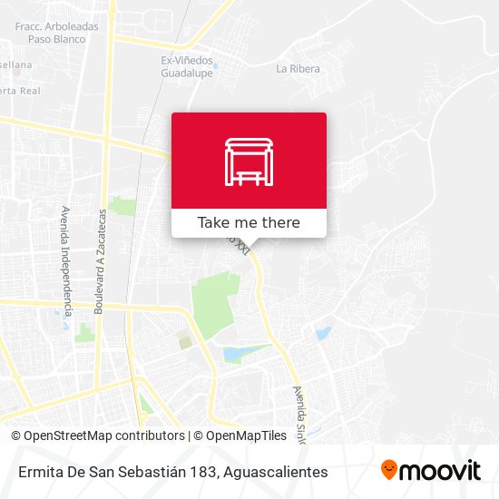 Mapa de Ermita De San Sebastián 183