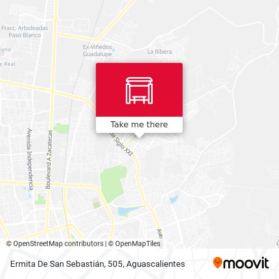 Mapa de Ermita De San Sebastián, 505