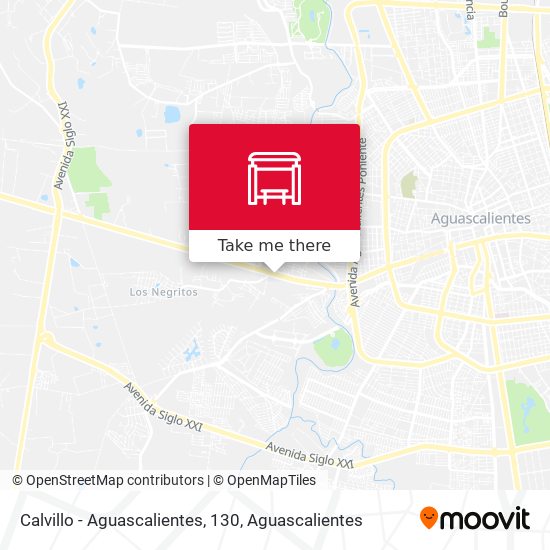 Calvillo - Aguascalientes, 130 map