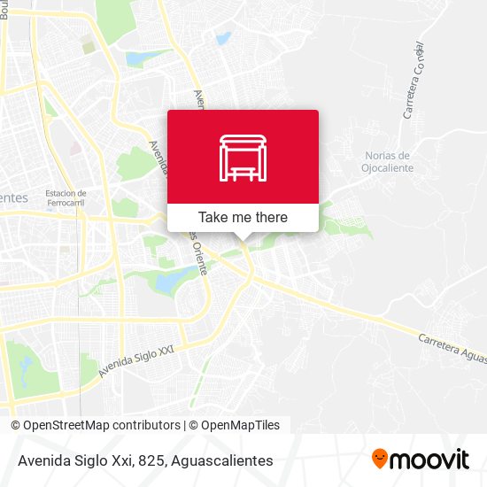 Avenida Siglo Xxi, 825 map