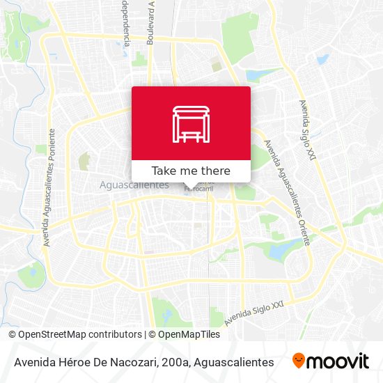 Mapa de Avenida Héroe De Nacozari, 200a