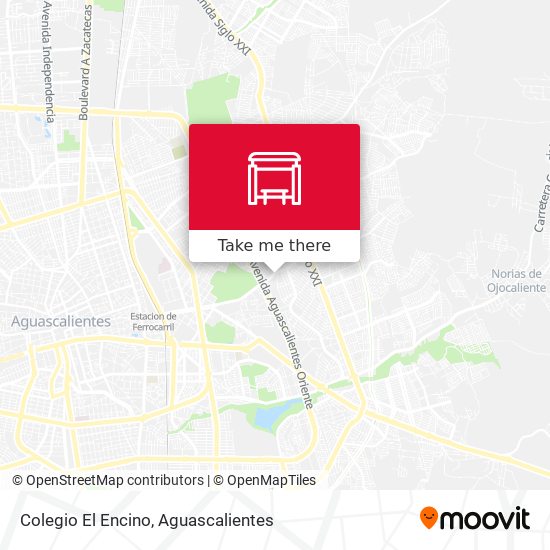 Colegio El Encino map