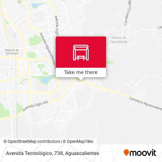 Avenida Tecnológico, 738 map